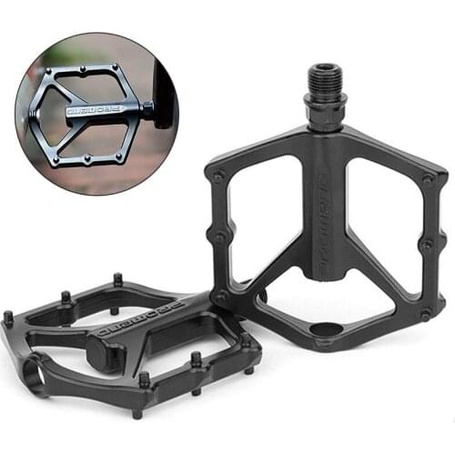 Bearing Bike Ultralight Pedal MTB Cycling Mountain Bicycle Alloy Pedals Road Bike Anti-slip Cycling Bicycle Accessories 1 Pair