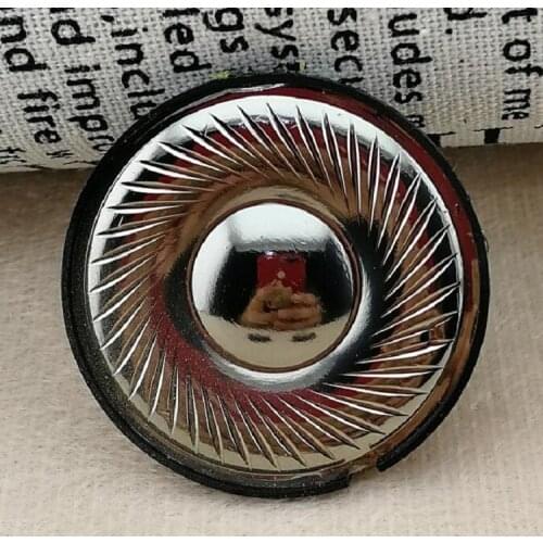 2PCS Headphone Speaker for Onkyo ES-FC300 Headphones DIY 40mm Headset Driver With front cover Titanium