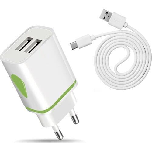 3M 2M 1M Type C Cable Case TypeC Charger Type-C Wire Charge EU Plug Adapter For Samsung Galaxy M31 M31s M40 M42 M32 M51 M12 M62