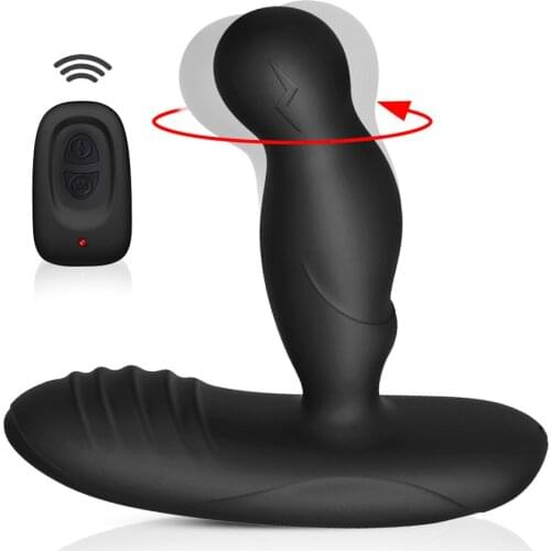 Anal Plug 360 Degree Rotary Vibrator With Remote Heating Prostate Stimulator Plug Ergonomically Designed Male And Female Sex Toy