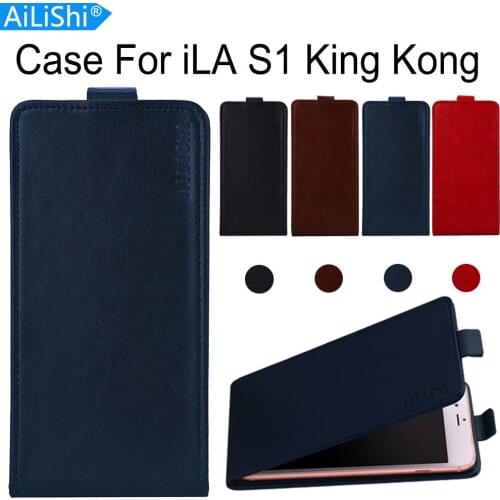 AiLiShi Case For iLA S1 King Kong Luxury Up And Down Flip S1 King Kong iLA Leather Case Exclusive 100% Phone Cover Skin+Tracking