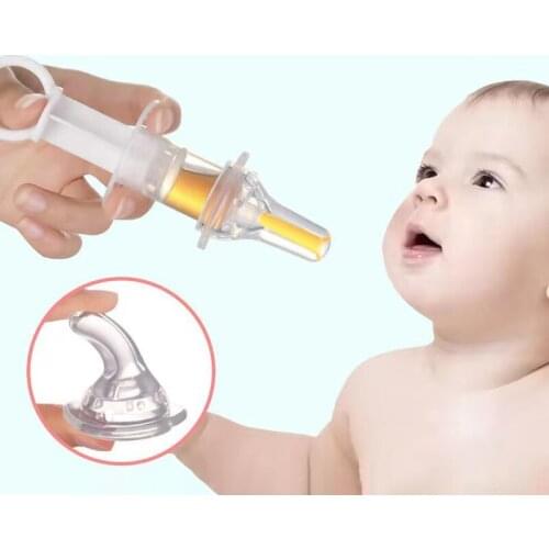 Baby Medicine Feeder Medication Utensil Feeding Squeeze Liquid Silicone Medicine Syringe Dropper Dispenser Kids Feeding Utensils