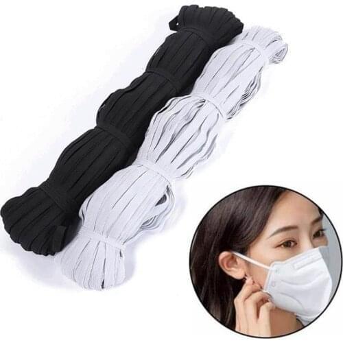 5 Yard Stretchy Skinny Elastic Band Cord Ribbon Trimming Home Sewing Craft DIY