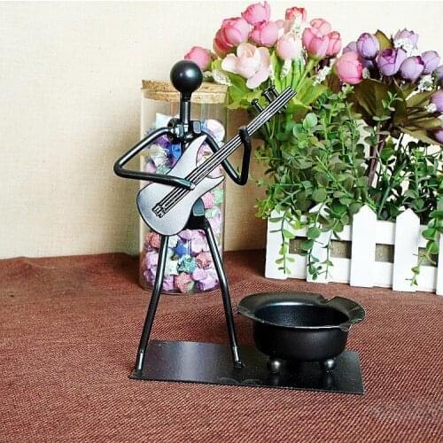 Metal Crafts Music Iron Man Ashtray Fashion Creative Gifts