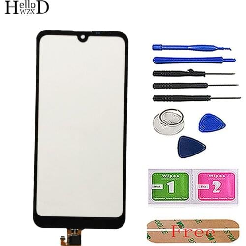 Mobile Touch Screen For LG K50 Q60 Front Glass Digitizer Panel Lens Sensor Replacement Part TouchScreen Tools 3M Glue