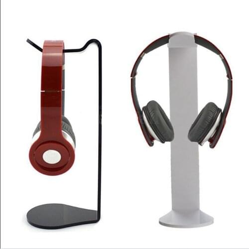 Universal Acrylic Headphone Stand Holder Headset Desk Display Rack Professional Convenient Storage Durable Earphone Holder