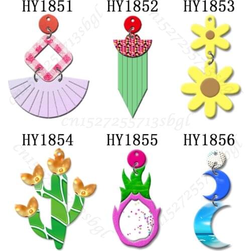 2.5 inch Earring Cutting dies - New Die Cutting And Wooden Mold, Suitable For Common Die Cutting Machines On The Market