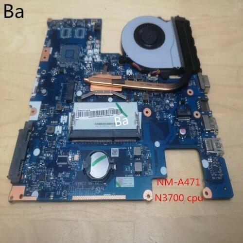 Test the N3700 CPU independent graphics card NM-A471 motherboard for the Lenovo Ideapad 300-15IBR laptop motherboard