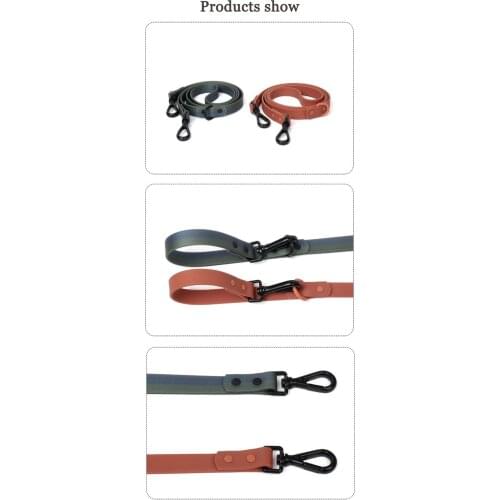 Pet supplies Leash for dog leash PU rubber dog leash, medium and large dogs, dog leash, pet leash, fashion high-end pet supplies