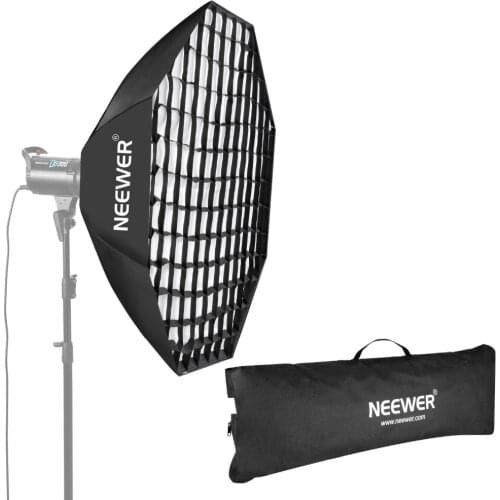 Neewer 55"/140cm Beehive Octagon Umbrella Speedlite Softbox for Nikon/Canon/Sony/Pentax/Olympus/Panasonic/Lumix Flash Light