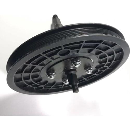 Exercise bike axle center axle turn belt pulley accessories dynamic axle horse bicycle sports car bearing