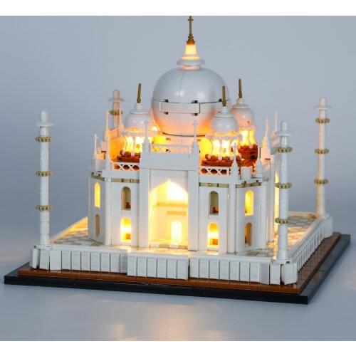 MTELE LED Light Kit for 21056 Architecture Taj Mahal