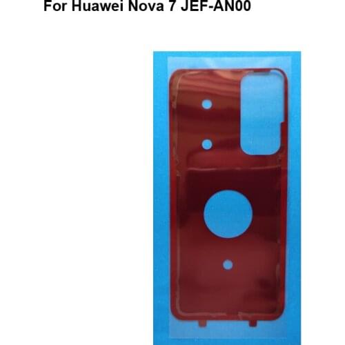 2PCS For Huawei Nova 7 Back Cover Adhesive Rear Back Battery Cover Adhesive Glue For Huawei Nova7 JEF-AN00 Sticker Adhesive Glue