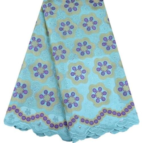 2019 Comfortable color Swiss Voile Lace In Switzerland High Quality African Voile Lace Fabric For Women Party 1531