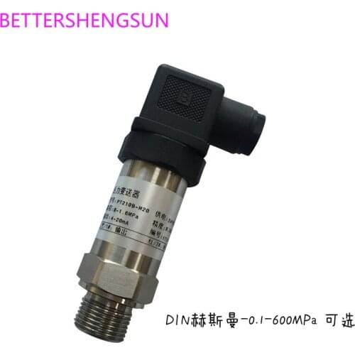 Pressure Transmitter Sensor 0-1bar 0-100KPa 0-10bar 4-20mA G1/2 GS4200