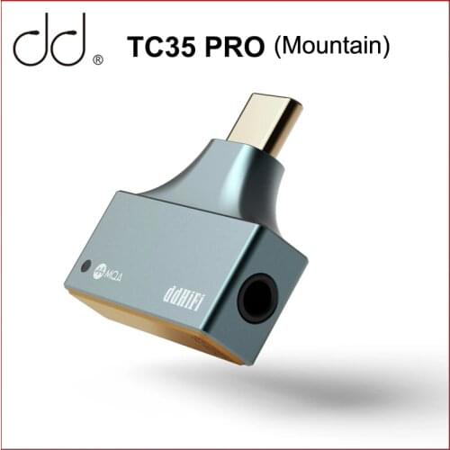 DD ddHiFi TC35 Pro (Mountain) TypeC / Lightning to 3.5mm Decoder, ES9281AC Pro Chip, Support MQA/Native DSD512/PCM 32bit/768kHz