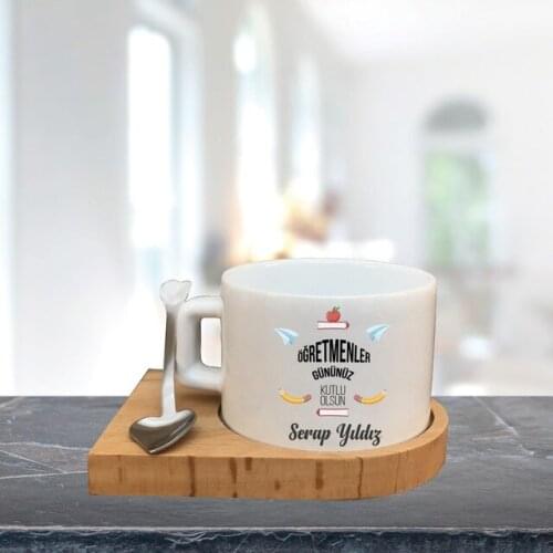 Teachers Day Custom Wood Cup 457363709