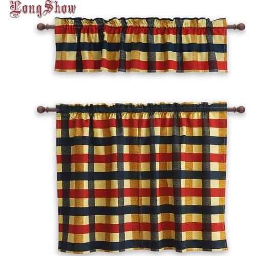 LongShow Cotton Curtains For Windows