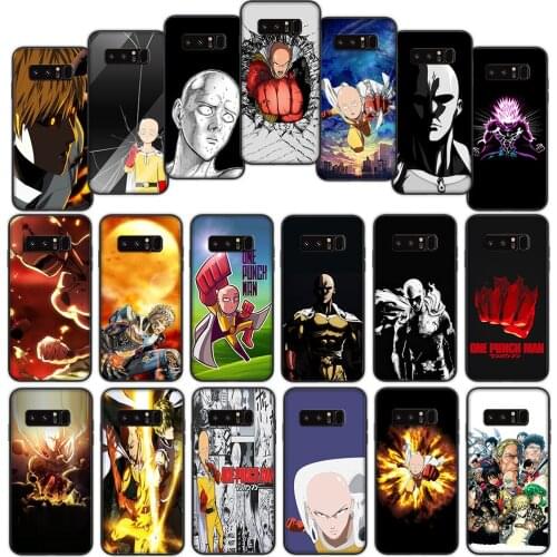 One Punch Man Hero Soft Cover Case for Samsung Galaxy Note 8 9 A01 A60 M10 M20 M30 M40 M30S S8 S9 Plus