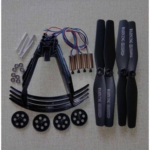 Upgrade Bearing engines motor Aluminum Shaft gear blade for Visuo XS809 XS809HW XS809W Foldable RC Quadcopter Drone spare parts