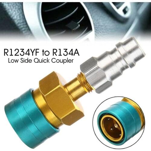 R1234yf To R134a Low Side Quick Coupler Hose Adapter Fitting Connector Car Air Conditioner Accessories