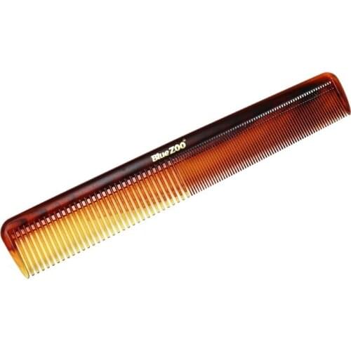 2 In 1 Men Hair Comb Wide Coarse Fine Toothed Combination Portable Vintage Oil Back Aircrafts Head Hairdressing Styling Tool
