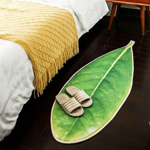 1pc Modern Leaf Series Carpets For Living Room Computer Chair Area Rug Children Play Tent Floor Mat Cloakroom Rugs And Carpets