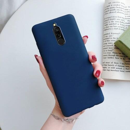 Navy blue matte silicone phone case for oneplus 7 pro 7 6 t 6t 5 5t 7t 8 8T pro oneplus nord matte soft tpu cover cases