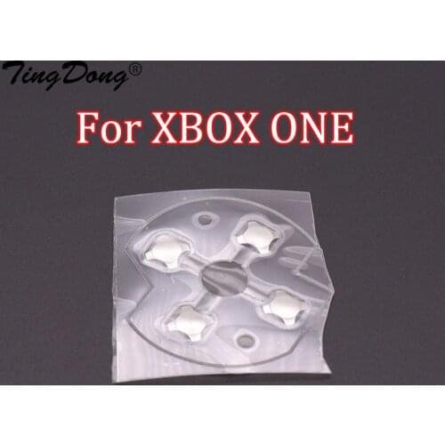 TingDong 1pcs For XBOX ONE Xboxone Controller D Pads D-Pad Metal Dome Snap PCB Board Buttons Conductive Film
