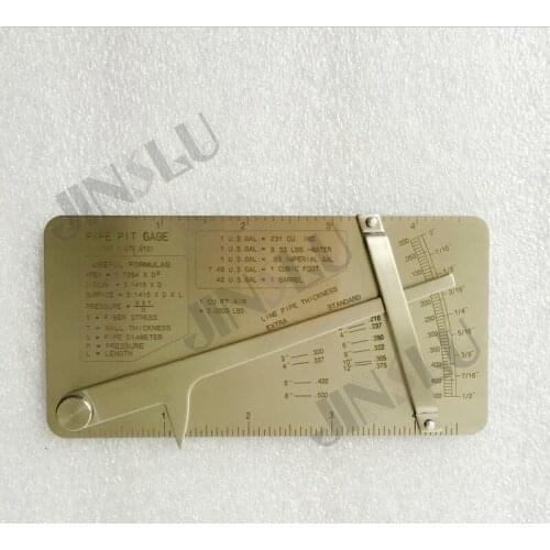 Pipeline Concave Inspection Ruler Welding Gauge Test Ulnar Welder Inspection