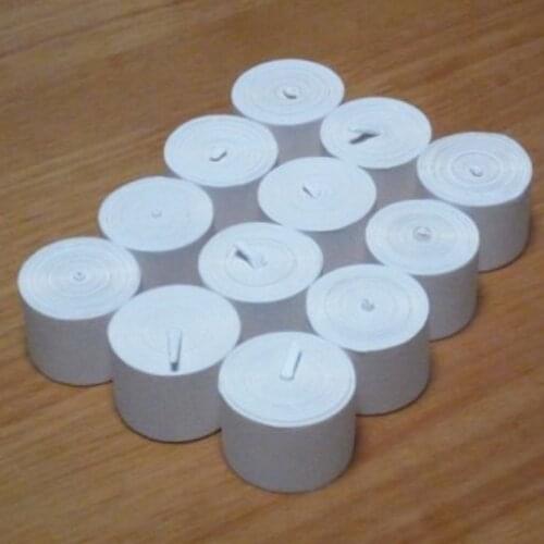 12 pcs/pack 19 meters Mouth Coil Paper Top-quality Vomit Paper Magic Tricks Close Up Street Magia Gimmick Props Accessories