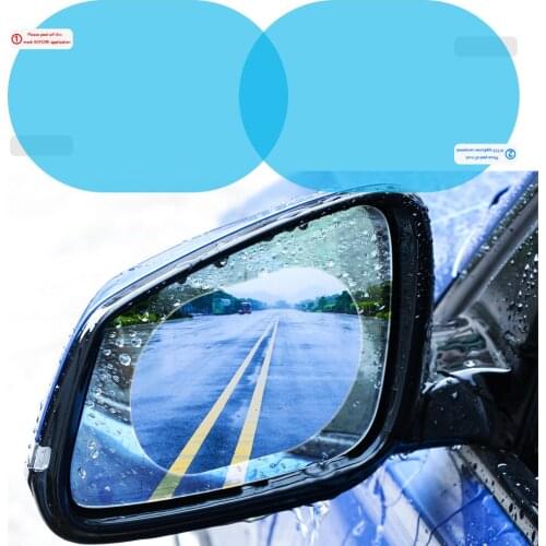 2Pcs Car Rearview Mirror Protective Film Waterproof Sticker for Dodge Caravan journey 1200 1500 Caliber ATOS Attitude Avenger