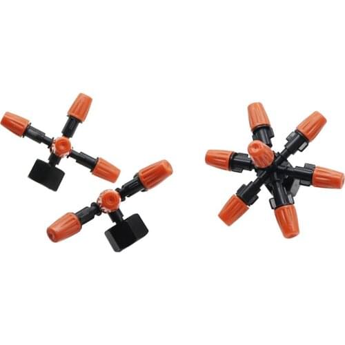 20 Sets Atomization Fog Spray Nozzles Multi-way Misting Watering Sprinklers Garden Irrigation Agriculture Cooling Water Nozzles