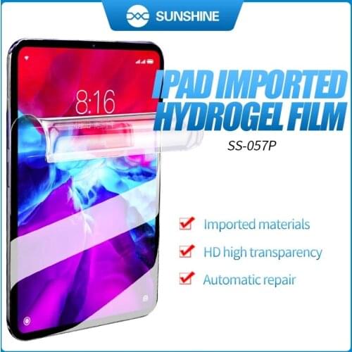20pcs SUNSHINE SS-057P Hydrogel Film For IPad Tablet Protective Movie Flexible Film And For SS-890C Repair Scratches