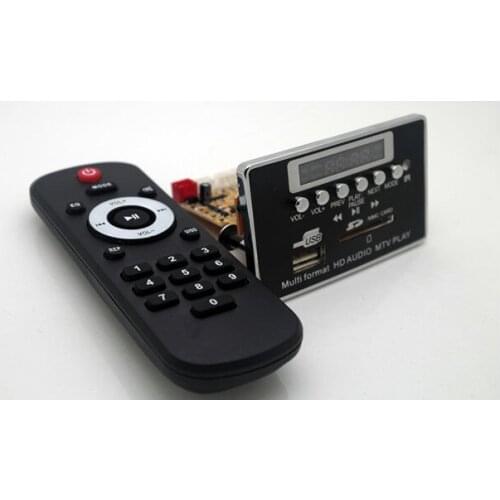 5V Wireless Bluetooth 4.2 Video Decoder Board RM / RMVB FLAC APE BTMP4 MP3 JPEG PNG AUX USB Flash Drive and TF USB FM