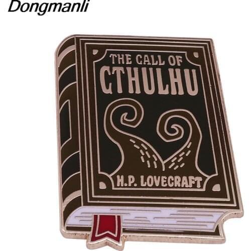 DZ201 The Call of Cthulhu Hard Enamel Pins Women Men Badge Backpack Collar Lapel Fashion Jewelry