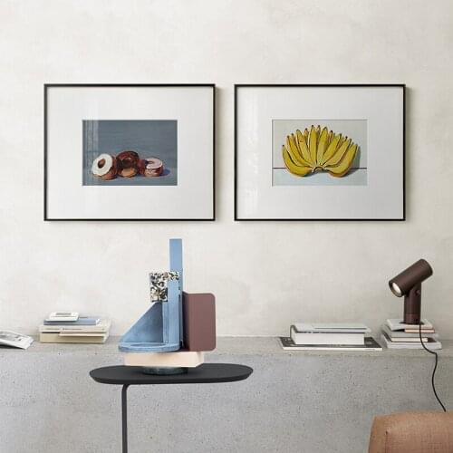 Food Kitchen Poster Banana Swiss Roll Dessert Doughnut Wall Art Canvas Print Painting Decorative Picture Modern Dining Room Deco