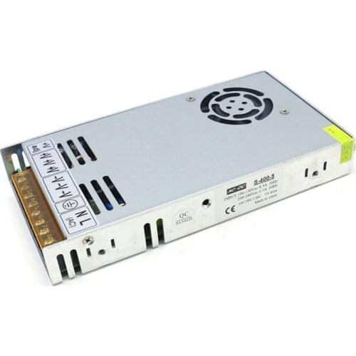 DC 5V 400W 80A Switching Power Supply AC110/220V Lighting Transformer 3cm ultra-thin Power Supply for Led Strip Light