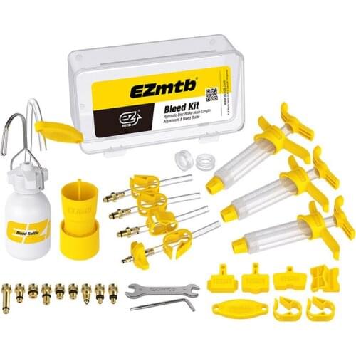 Bicycle Hydraulic Disc Brake Oil Bleed Kit Advanced Version for SHIMANO SRAM TEKTRO MAGURA Hayes Series Bike Brake Repair Tools