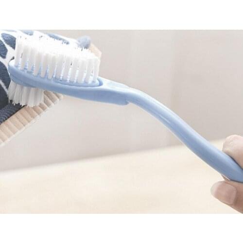 Multi-functional Long Handle Double-headed Shoes Cleaning Brushes Kitchen Cleaning Brushes House Cleaning Accessories