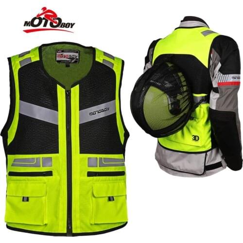 2018 Summer New MOTOBOY Motorcycle Jersey Men women reflective vest Racing rally off-road clothing locomotive knight equipment