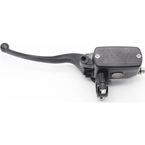 NEW Aluminum Alloy 7/8" 22mm Universal Left Motorcycle Hydraulic Brake Pump Master Cylinder Black Motorbike Brake Lever