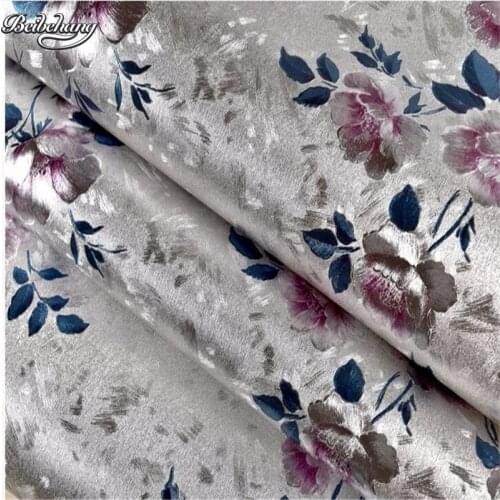 Beibehang wallpaper flowers garden wallpaper flowers luxury European - style bedroom living room retro American ktv decoration