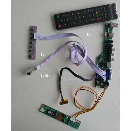 TV HDMI USB LCD LED AUDIO VGA AV 1 CCFL lamps card Controller Board kit For LP154W01(TL)(D2) 1280*800 panel cable