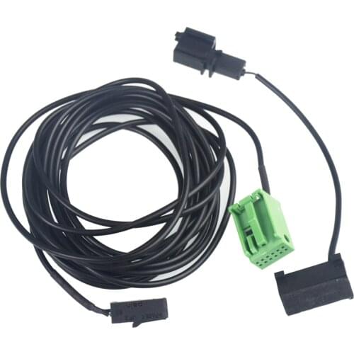 Bluetooth Wire Harness Cables + Microphone For VW Audi A4 A6 with RNS315 RNS510 MFD3 CD Player Headunits