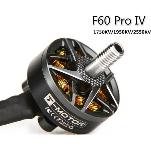 4PCS New T-Motor F60 Pro IV IIII Generation 4 2207 1950KV 2550KV 5-6S Brushless Motor T5146 T5150 Props for RC FPV Racing Drone