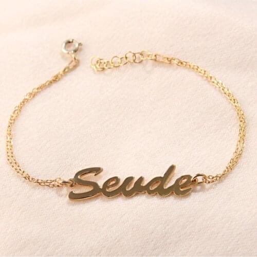 Women Sevde Special Design Silver Is Bracelet