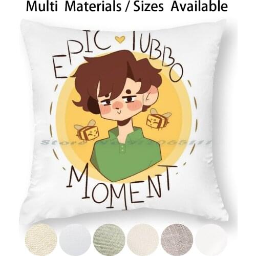 Epic Tubbo Moment Pillow Case Throw Pillow Cover Cotton Linen Flax Tubbo Mcyt Creative Trending Vintage Gift Small Big Size
