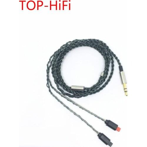 TOP-HiFi Black DIY Replacement Earphone Upgrade Cable Wire interface use For im01 im02 im03 im04 im50 im70Headset