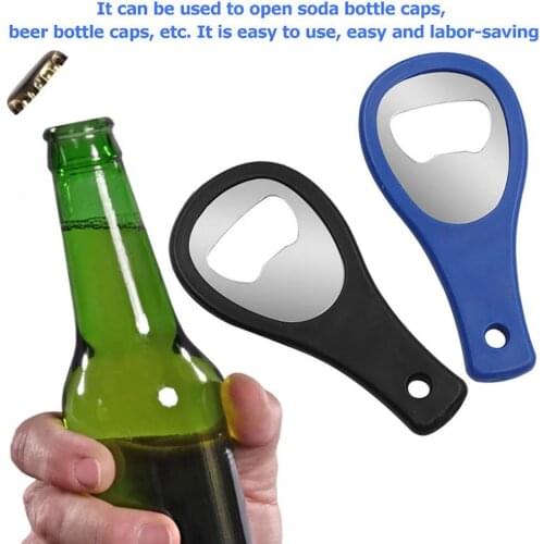 Kitchen Tools Gadgets Openers Tennis Racket Shape Hanging Hole Handle Iron Can Opener Bottle Opener for Kitchen Accessories